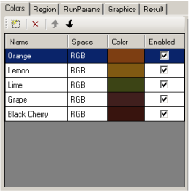 Cognex Color Match Color Match Full Reference Colors Table