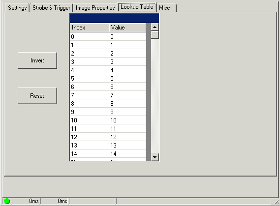Cognex Core Acq Fifo Reference Lookup Table