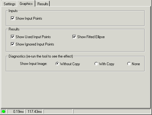 Cognex Core Cog Fit Ellipse Fit Ellipse Graphics Tab