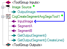 Cognex Dimensioning Create Segment Avg Segs Control Create Segment By Averaging Terminals