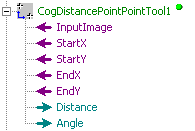 Cognex Dimensioning Distance Point Point Control Distance Point Point Terminals