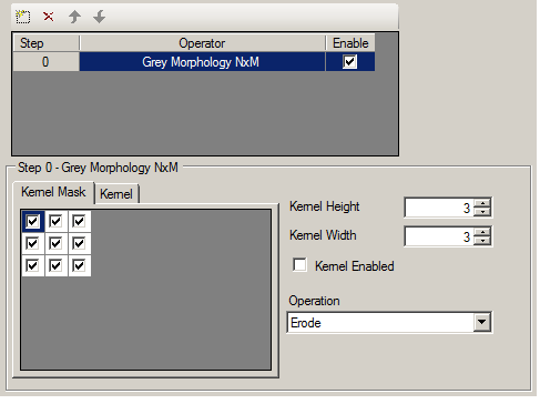 Cognex Image Processing One Image Control NxMGrey Morph