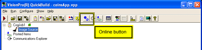 Framework PhysicalIO Theory Controlling The Application Online Button On Bar