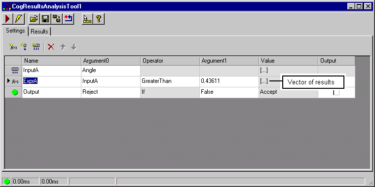 Framework Tool Group Walkthrough Results Analysis Angle Vector Results