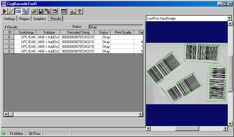 Framework Tool Group Walkthrough Results Analysis How To BarcodeUPCEAN