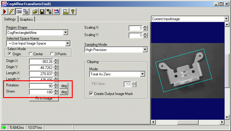 Image Processing Affine Transform Walkthrough Use Affine Transform How To Handedness Control
