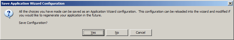Quick Build Application Wizard Walkthrough Using awsavconfig