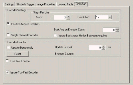 Quick Build Quick Build Walkthrough Image Source Acq Fifo Line Scan Tab