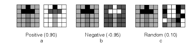 Search CNLSearch Theory CNLSearch image pairs showing different correlation coeffic