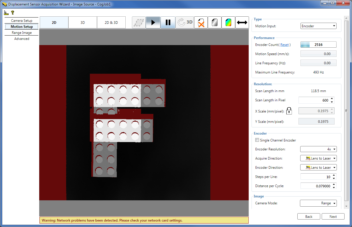 Acquisition Profile Plus Walkthrough Wizard Network Error