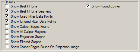 Cognex Caliper Cog Find Corner Graphics Tab Results
