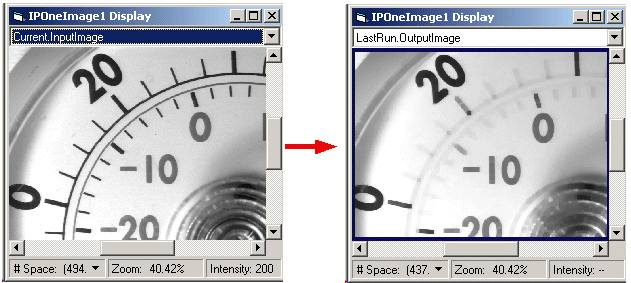 Cognex Image Processing One Image Control One Image Grey Morph