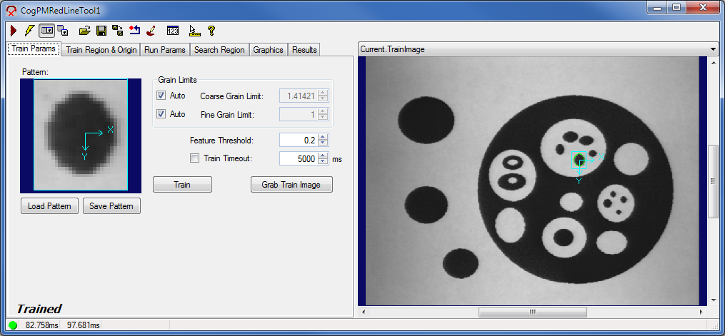 Cognex Patmax Red Line Reference Patmax Red Line Control Train Params