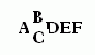 Identification OCR Theory OCRTool font stacked