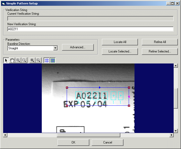 Identification OCV Walkthrough Train Character String OCVAffine Rectangle Shape