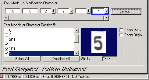 Identification OCV Walkthrough Train Character String OCVFull Advanced String
