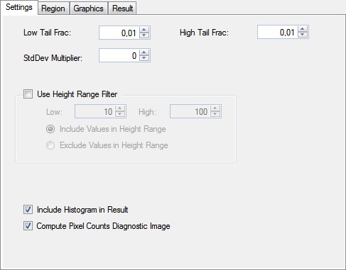 Image Processing Profile Plus Edit Control Height Calculator Settings Tab
