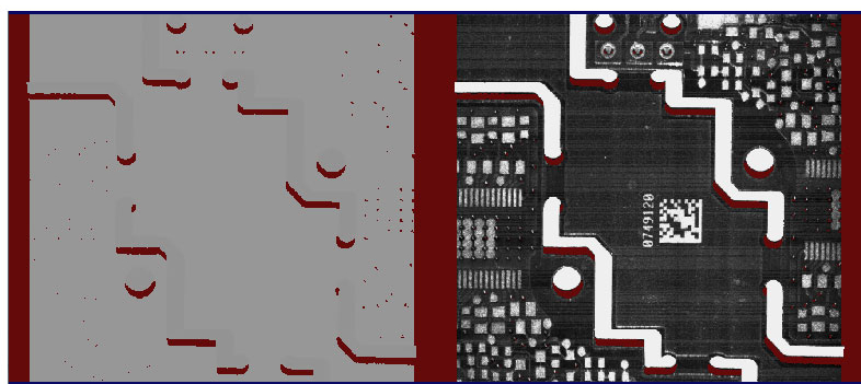 Image Processing Profile Plus Theory Range With Intensity Image