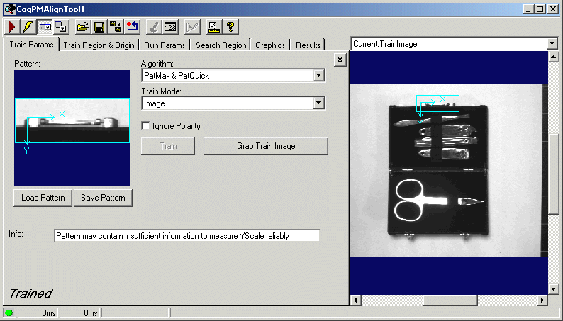 Search Pat Inspect Walkthrough Use Pat Inspect How To PMAlign Handle