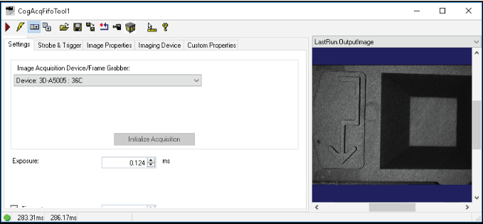 Cognex Core Acq Fifo Reference Acq Fifo Control Whole Control