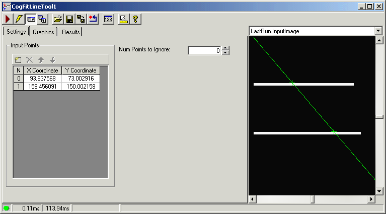 Cognex Core Cog Fit Line Fit Line Whole Control
