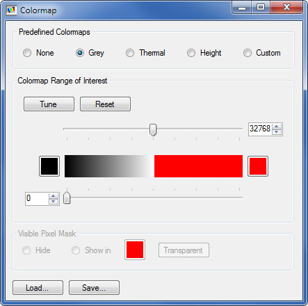 Display Images Walkthrough Color Map Grey Example