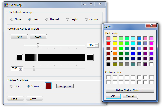 Display Images Walkthrough Colormap VPM