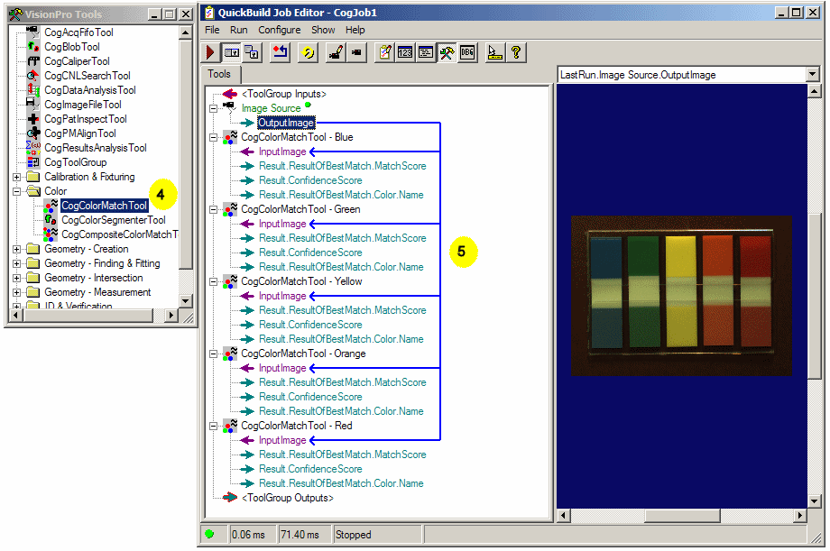Image Processing Color Walkthrough Simple Color Match SCM 04