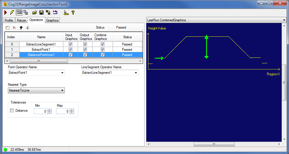 Image Processing Profile Plus Example 3DCross Section Operators Result Combined 2