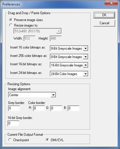 Acquisition General Code Walkthrough Log Images Edit Preferences
