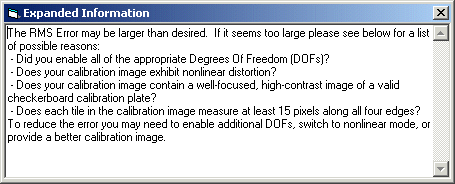 Cognex Calib Fix Cog Calib Checkerboard Calib Checkerboard Info Expanded