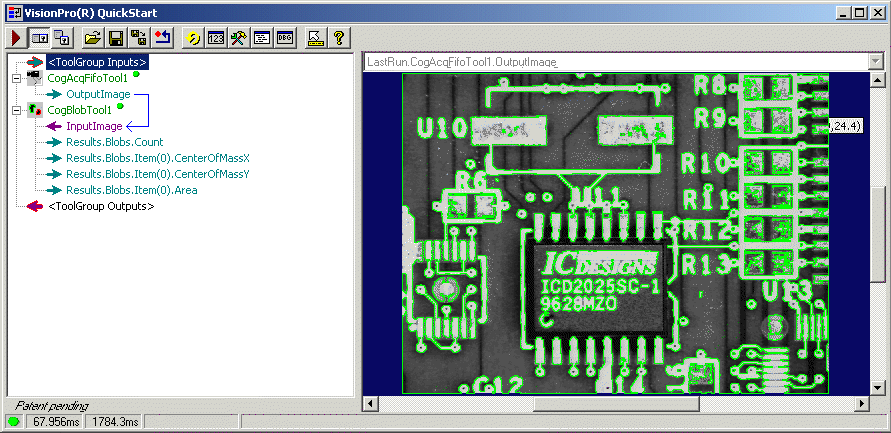 Cognex Tool Group Reference TGECOne Image