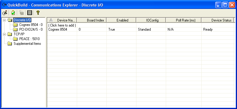 Quick Build Quick Build Walkthrough DiscreteIO DiscreteIOFolder