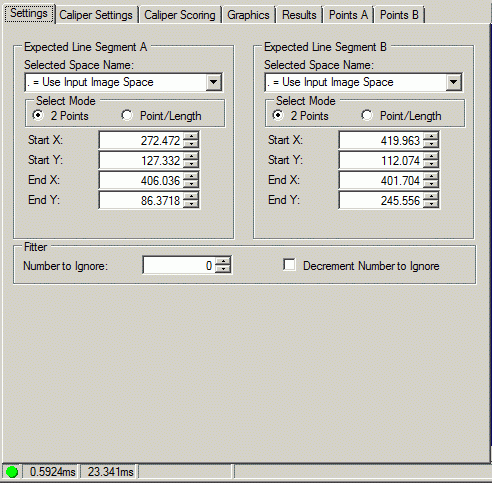 Cognex Caliper Cog Find Corner Find Corner Settings Tab