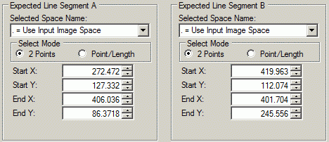 Cognex Caliper Cog Find Corner Line Segments Settings