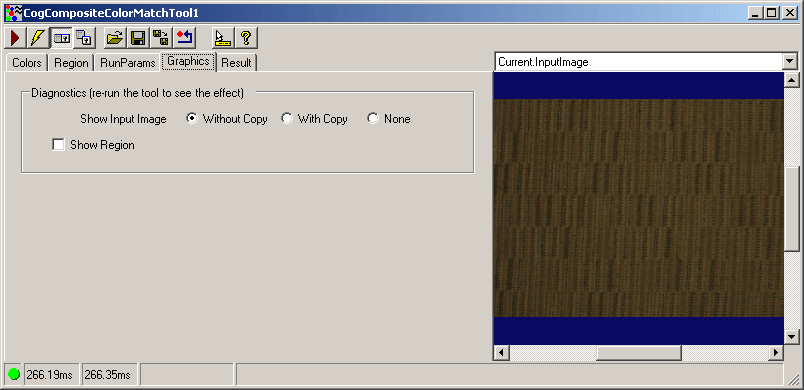 Cognex Composite Color Match Composite Color Match Composite Match Graphics Tab