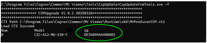 Acquisition_CXP12_SN_Found