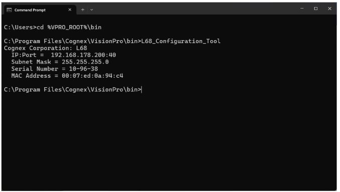 Acquisition_L68_Walkthrough_QuickBuild_NetworkInfo