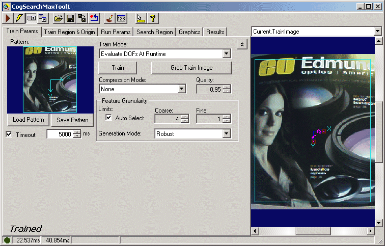 Cognex Search Max Search Max Search Max Whole Control