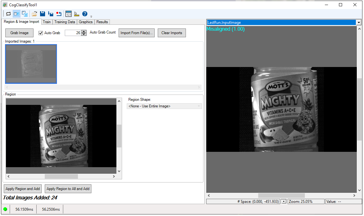CognexViDiEL_Classify_RegionImportTab