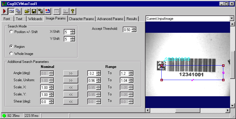 Identification OCVMax Walkthrough UseOCVMax Region Mode