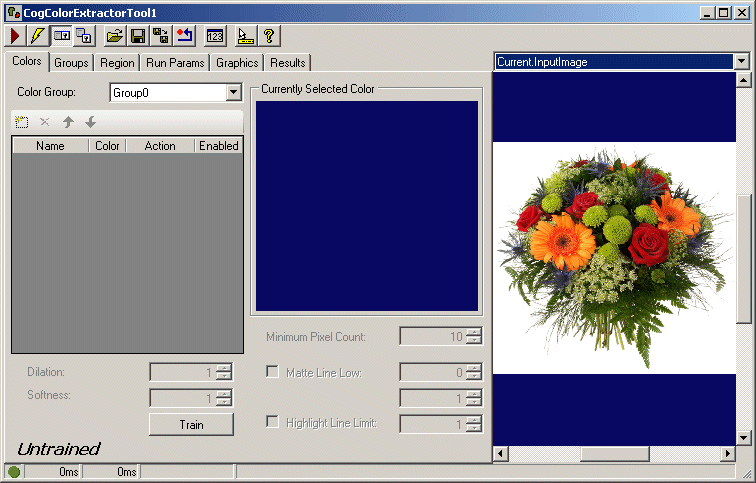 Image Processing Color Walkthrough Color Extractor Default Edit Control