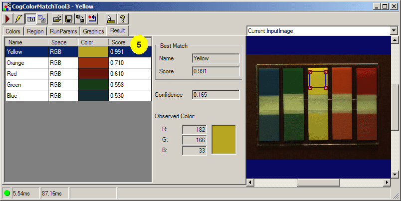Image Processing Color Walkthrough Simple Color Match SCM 10