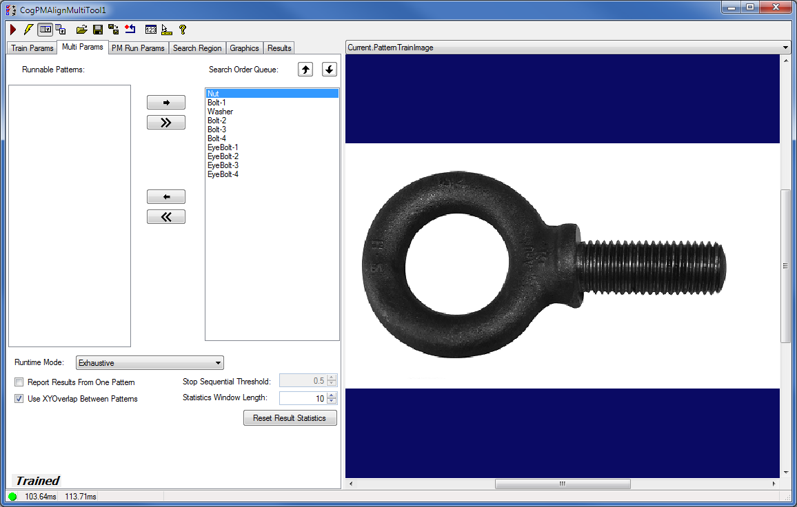 Search PMAlign Reference Multi Model Control Multi Params